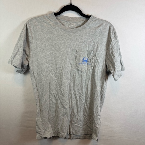 Southern Tide Gray Short Sleeve Tee Mens Size M - Picture 1 of 5